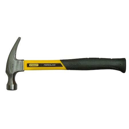 Stanley 16 oz Smooth Face Nailing Rip Hammer Fiberglass Handle 51-622